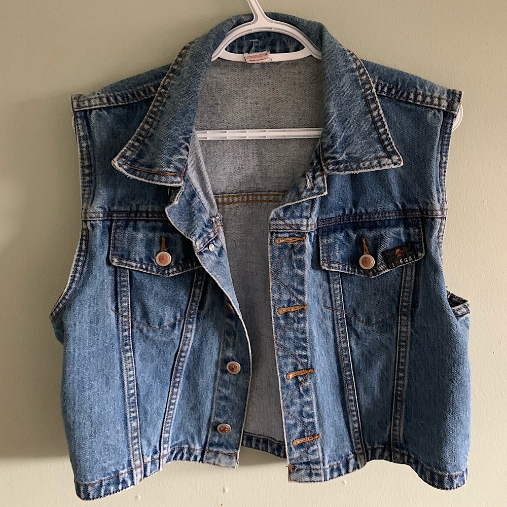 Vintage Jean Vest